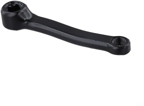TONIXY Heimtrainer-Ersatz-Kurbelarm, 127 mm, Eisen, quadratisches Loch, linke oder rechte Seite, kompatibel mit Fahrradmaschinen, Ersatz (rechte Kurbel)