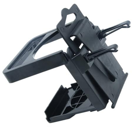 ERINGOGO Portabicchiere Auto Pieghevole con Supporto Telefonino Resistente Plastica Durevole Antiscivolo Facile Installazione Compatto e Versatile per Veicoli