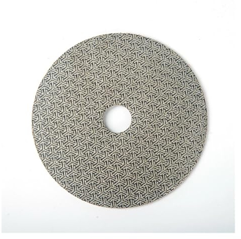 GUIPENG Discos de pulido de diamante galvanizado de 5 pulgadas y 125 mm, discos de pulido suaves y afilados de 125 mm for lijado de hormigón, granito, mármol y piedra.(200)