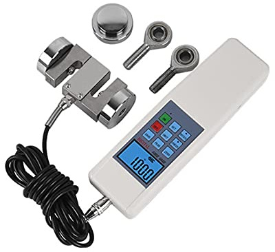 Calibro elettrico digitale tenuto a mano HF-1KN Sensore esterno Push Pull Force Dynamometer con dinamometro RS232 100KG per il materiale