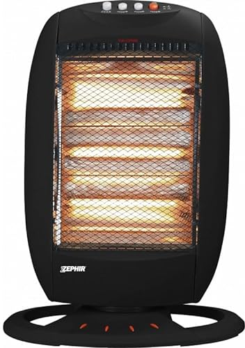 ZEPHIR HZP302 Stufa Alogena 3 Elementi 3 Livelli di Calore