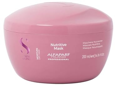 AlfaParf Milano Semi Di Lino Moisture Nutritive Mask for Dry Hair, 200 ml