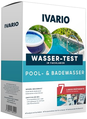 IVARIO Labor Pool- & Bade-Wassertest im Deutschen Fachlabor