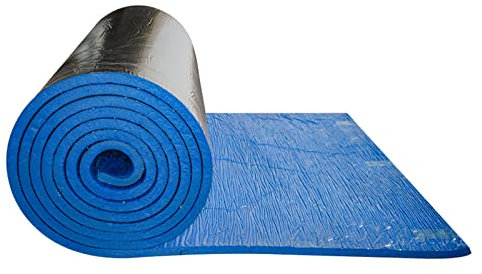 ZXCASDF Tapis d'isolation Acoustique Thermique pour Voiture,Mousse insonorisante insonorisation phonique,Isolation Acoustique Bruit et insonorisation,pour Le Moteur/Toit/fenêtre,5mm（thk）,1 * 1M(1m²)