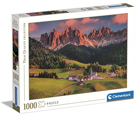Clementoni - 39743 Collection - Magical Dolomites - 1000 Pezzi - Puzzle Adulti, Made In Italy
