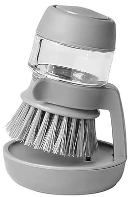 onnzuw Kitchen Brush with Storage Stand Holder