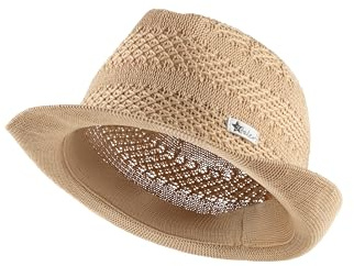 Sterntaler Cappello di paglia da bambina in poliestere, naturale, 55