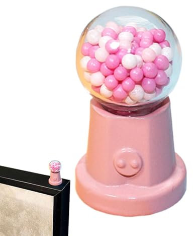 ycezw Piccola decorazione della macchina della caramella, ornamento della macchina della caramella - della casa delle bambole, decorazione della macchina della caramella della casa