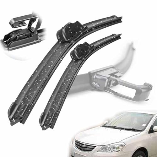 Balais D'essuie-Glace Avant pour BYD G3 2009 2010 2011 2012 2013 2014 Pare-Brise Pare-Brise Nettoyeur De Vitres Voiture Pluie Brosses Nature 24+16 Essuie Glace