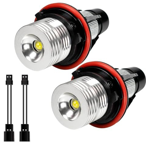 AUTOXBERT 2 piezas Angel Eyes para BMW E39 E60 E61 E87 E83 X3 E53 X5 E63 E64 E65 E66