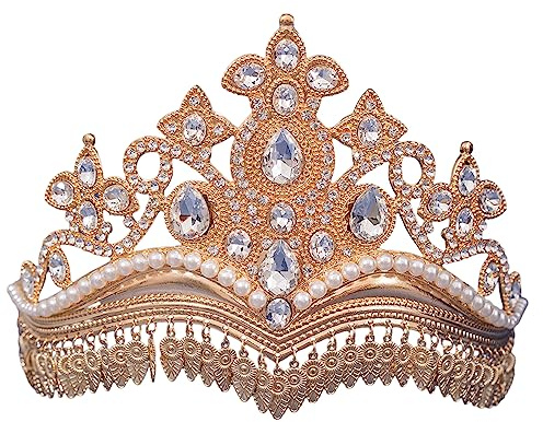 Diadèmes à cheveux en alliage - Accessoires de studio de mariage - Accessoires tendance - Pour filles - Bijoux de tête folklorique - Cadeau - Diadèmes en forme de feuille en alliage, taille unique
