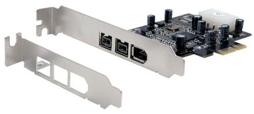 EXSYS EX-16601 PCIe FireWire Karte IEEE1394B 3 Ports