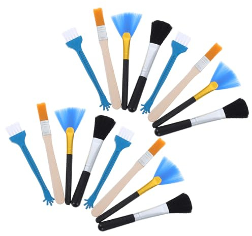 Toddmomy Kit de Nettoyage Clavier 20 Pièces – Brosses de Nettoyage pour Clavier D’Ordinateur Portable en Poils Doux – Nettoyant Électronique Polyvalent pour Pc, Appareils Photo