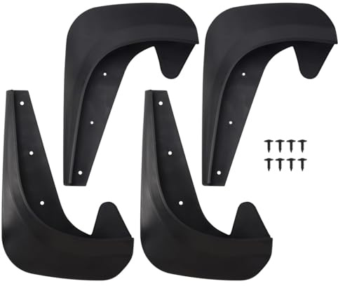 MOIKOTLR 4 Pezzi Paraspruzzi Auto,per Toyota Yaris 4|GR| Cross|Hybride 2020-2023 2024 Impermeabile Durevole Protettivi Schizzi Pneumatici Facile da Installare