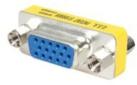 Accoppiatore VGA - Adattatore prolunga cavo VGA femmina a femmina - VGA Gender Changer F/F