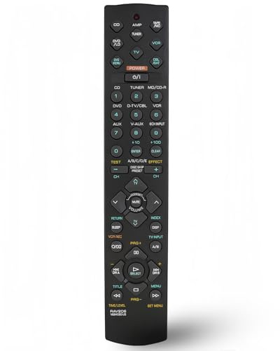 Universal Replacement Remote Control for Yamaha RAV206 RAV210 RAV204 V4731900 V4297600 HTR-5250 RX-V596 RX-V596RDS V6940901 RX-V420 RX-V520 RAV205 AV A/V Receiver