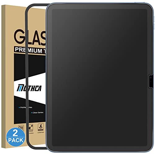 Mothca Pellicola Opaca per iPad A16 11 Generazione 11 2025 / iPad 10 Generazione 10,9 2022, Vetro Temperato Opaco, 9H Film Protettiva Anti-Impronte e Antiriflesso, 2 Pezzi