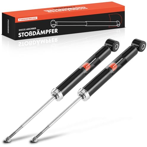 Frankberg 2x Stossdämpfer Stoßdämpfer Hinten 439mm Gasdruck 4533260500 | Kompatibel mit Fortwo Cabriolet 453, Twingo III BCA BCM, Fortwo Coupe 453, Forfour Hatchback 453