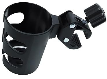 ibasenice Stroller Drink Holder Adjustable Clamp Bottle Rack Convenient for Outdoor Shopping Easy to Attach Suitable for Baby Strollers