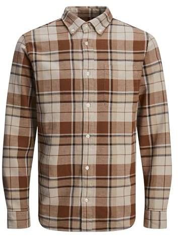 Jprblubrook Check Structure Shirt L/S Sn