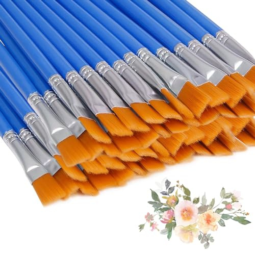 Set Pennelli Pittura, 60 Pezzi 7mm Pennelli Acquerello