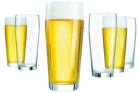 Generisch Willibecher 0,26 ltr., Ø 4,7 cm 12 Stück mit Eichstrich 0,2 L - Gastroqualität