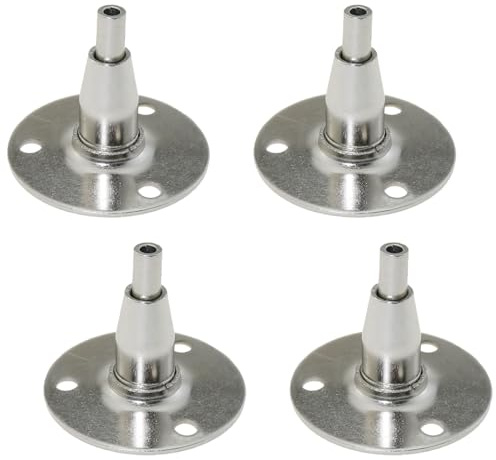 Heyous 4PCS 40x34mm Wire Rope Disc Hanging Yard Spring Hook Lifting Plates Aquarium Light Pendant Panel Light Billboard DIY Mounting Clip Metal Ceiling Sign Hanger for Hanging Decoration