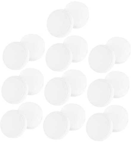 COLLBATH 10 Pezzi Di Spugna Per Pulizia Delle Scarpe in Pelle Accessori Per Calzature Bianco Sicuro E Pratico Da Usare
