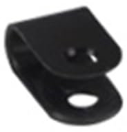 JCUIyon 100 Pezzi di fermacavi in ​​plastica Tipo R, Supporto for Morsetti di Fissaggio, Organizer in Nylon, Gestione dei Cavi a Parete(5.2mm)