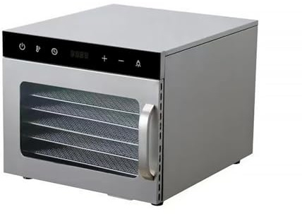 SULQING 6/8/10/12 Trays Stainless Steel Biltong Box Food Dehydrator And Drying Cabinet – Large 8/29/30/72 L︱500W/800W/1200W Food Dehydrator For Jerky︱30-90°C Adjustable Thermostat︱Low Noise