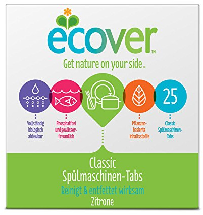 Ecover Spülmaschinen Tabs, 25 Stück