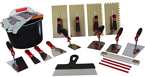 Profi Maurerkellen-Set Maurerset Verputzer Werkzeuge Trockenbau Spachtelset Glättekelle Kelle uvm.