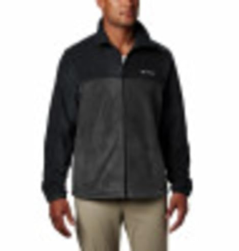 Columbia herr fleecejacka Steens Mountain Full Zip 2.0 tröja, Svart/Grill, XL