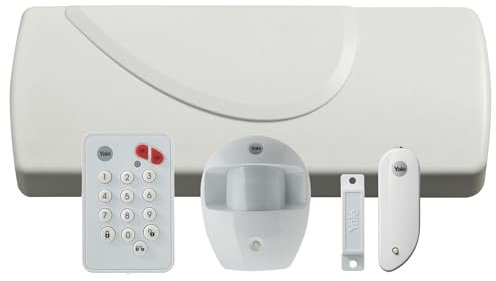 Yale SR-1100i Wireless Home Alarm - White, white, SR-1100i