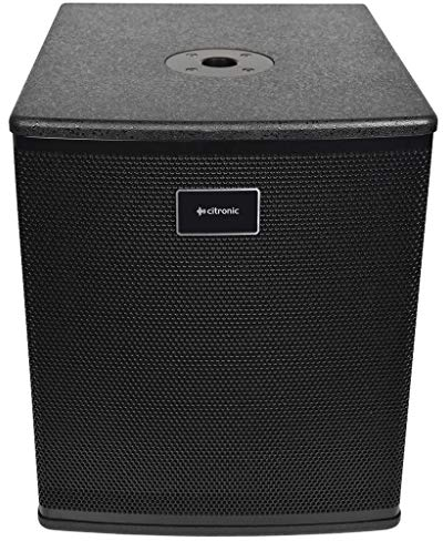 Citronic | Powerful Active Subwoofer | CASA-12BA Active 12 Sub 1400W Peak