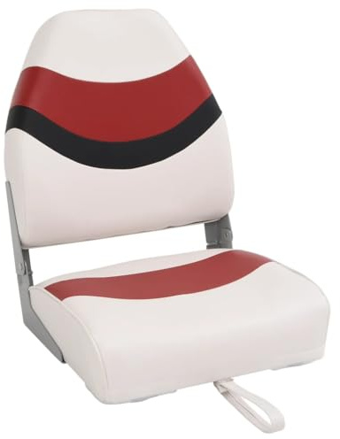vidaXL Bootssitz mit Hoher Rückenlehne Klappbar 44x38x55 cm