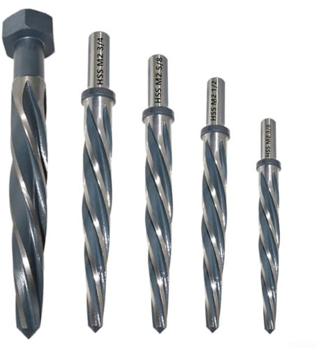 YUANGANG Broca de escariador de Puente cónico de Grado Profesional para alineación eficiente de Orificios de Metal para diversas Aplicaciones (12,7 mm)