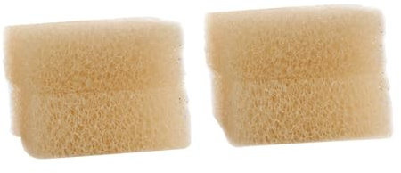 4 Pcs Imitation Loofah Dishwashing Sponge Pads Comfortable to Hold Scrubber | Kitchen and Bathroom Cleaning, Faucets and Stove Care, Strong Decontamination, Soft Surface, Household Use