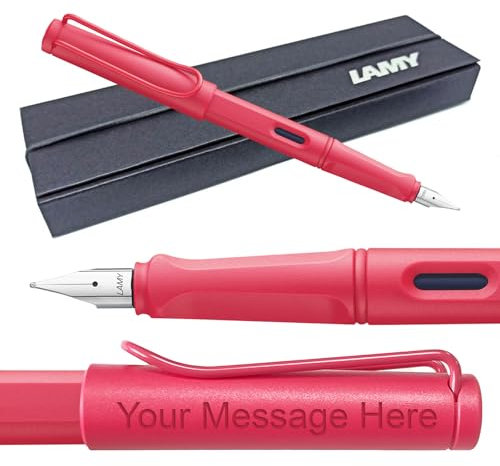 Füllhalter LAMY safari - personalisiert mit Gravur (extra feine Feder, Sonnenuntergang (2025 Special))