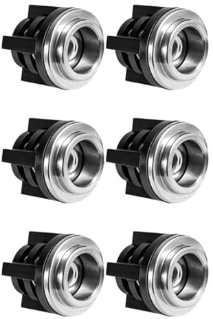 Lot de 6 kits de clapets anti-retour en acier inoxydable pour modèles 280/380/55/580, pompes de nettoyeur haute pression, accessoires de nettoyage