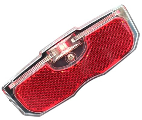 Riflettore per Luce da Ciclismo, riflettore Universale per Moto, riflettore Adesivo per Pedali da Ciclismo, Accessorio per Ciclismo, sicuri e robusti per Misure di Sicurezza