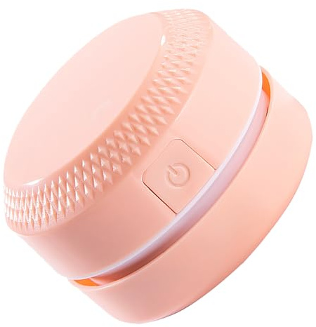 RASTKY Efficace Aspirapolvere da Tavolo Portatile Mini Spazzatrice da Tavolo per Briciole di Tastiera, Viaggi in Ufficio (Batteria caricata)