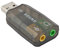 armormicro Adattatore USB Scheda audio esterna per microfono e cuffie audio - adatto per...