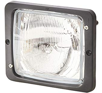 HELLA 1AA 004 109-041 Alogeno-Faro principale, 12/24V, Numero di riferimento 10, Montaggio, interno, colore diffusore luce trasparente, Spina Spina piatta, anteriore Dx/anteriore Sx