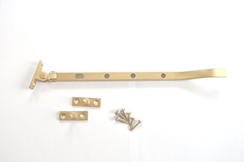 Casement Fenster bleiben Befestiger 8 Zoll paa gold Farbe Schrauben Befestigungen Box von 12