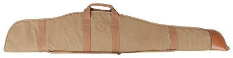 Tourbon Jagd Leinwand & Leder Gun Tragetasche 132,1 cm Weich Gepolstert Zielfernrohr Fall
