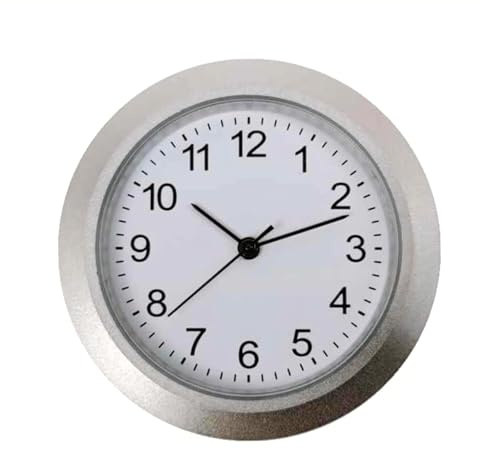 OFFORM Einsteck-Uhrwerk aus Metall Ø 36,5 mm Quarz-Uhrwerk Einbauuhr Modellbau-Uhr (Arabisch)