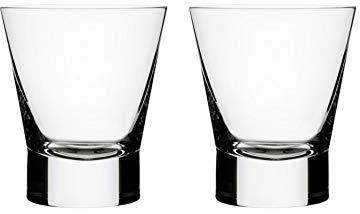 Iittala Aarne 12-Ounce Double Old Fashioned Glass, Set of Two by Iittala