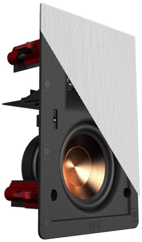 Klipsch 1064443 PRO-16RW Pro Series 16.5 cm Wandlautsprecher, Weiß