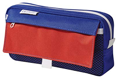 herlitz 50022021 Faulenzer mit 2 Außentaschen Maritim, 1 Stück